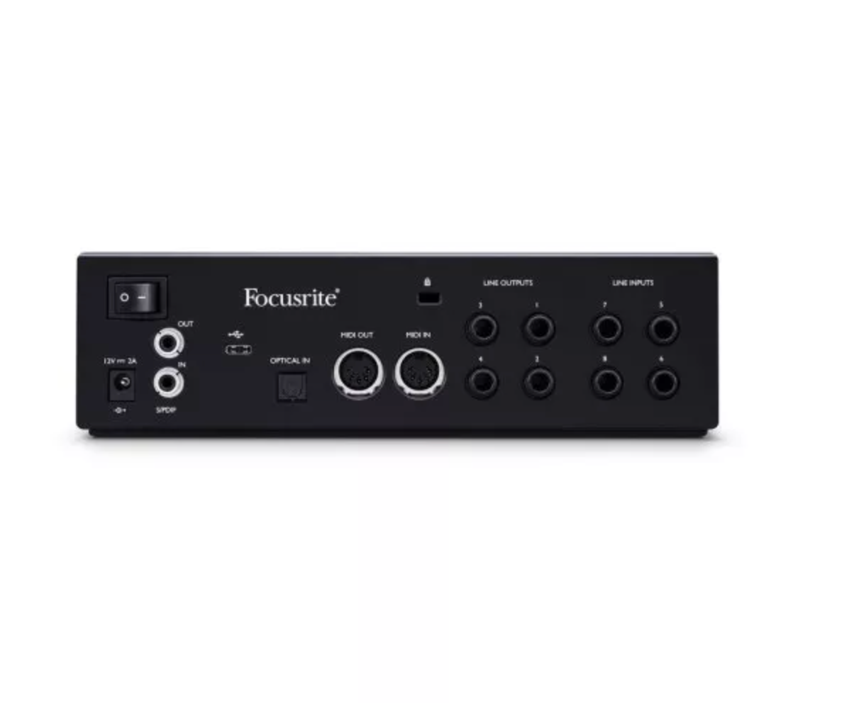 Focusrite Clarett+ 4Pre USB-C Audio Interface
