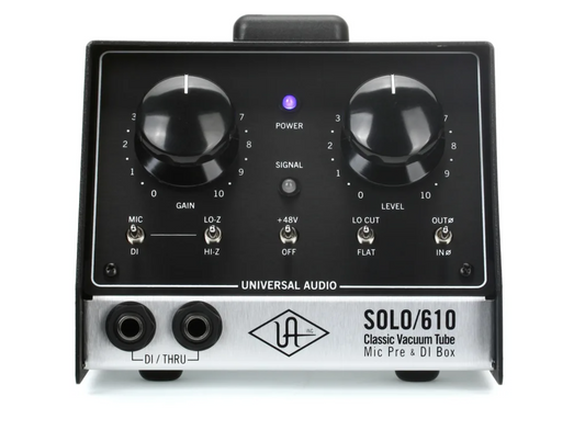 Universal Audio SOLO/610 Tube Desktop Microphone Preamp