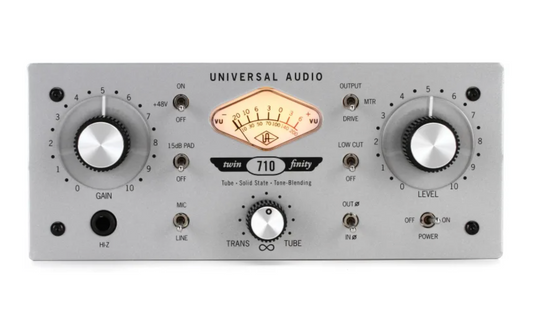 Universal Audio 710 Twin-Finity Microphone Preamp
