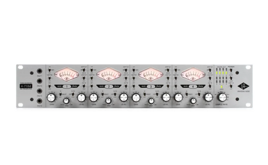 Universal Audio 4-710d 4-channel Microphone Preamp and Compressor