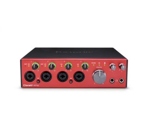 Focusrite Clarett+ 4Pre USB-C Audio Interface