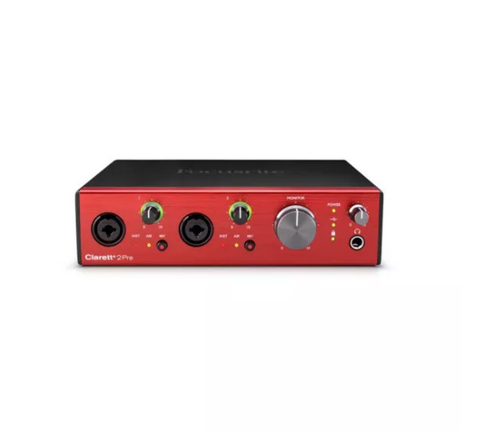 Focusrite Clarett+ 2Pre USB-C Audio Interface