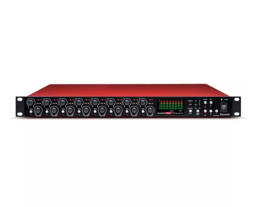 Focusrite Scarlett OctoPre Dynamic 8-channel Microphone Preamps & Compressors