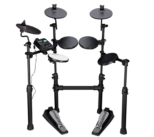 CARLSBRO CSD100 7-Piece Pad Electronic Drum Kit & Commander 100 Module