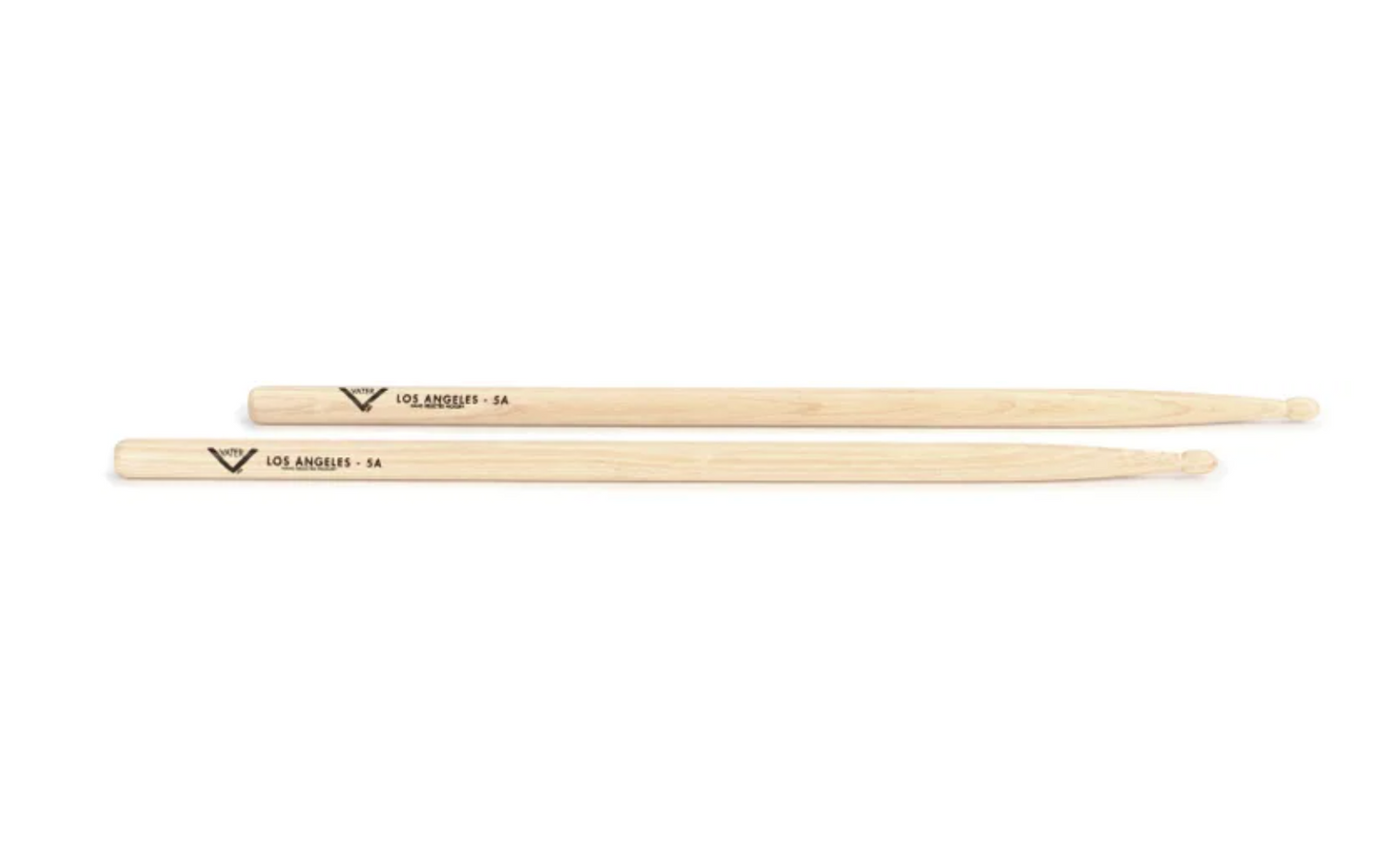 Vater American Hickory Drumsticks - 5A - Wood Tip