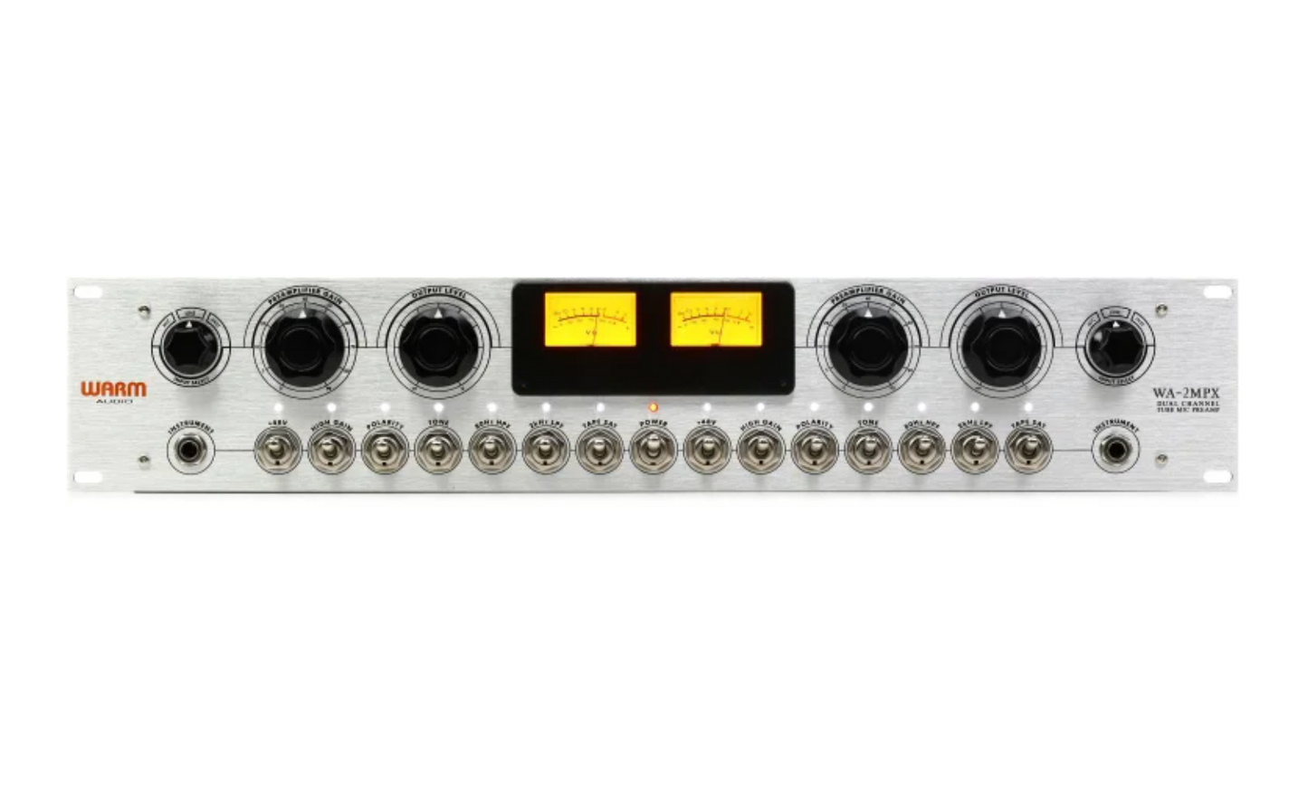 Warm Audio WA-2MPX 2-channel Tube Mic/Line/Instrument Preamp