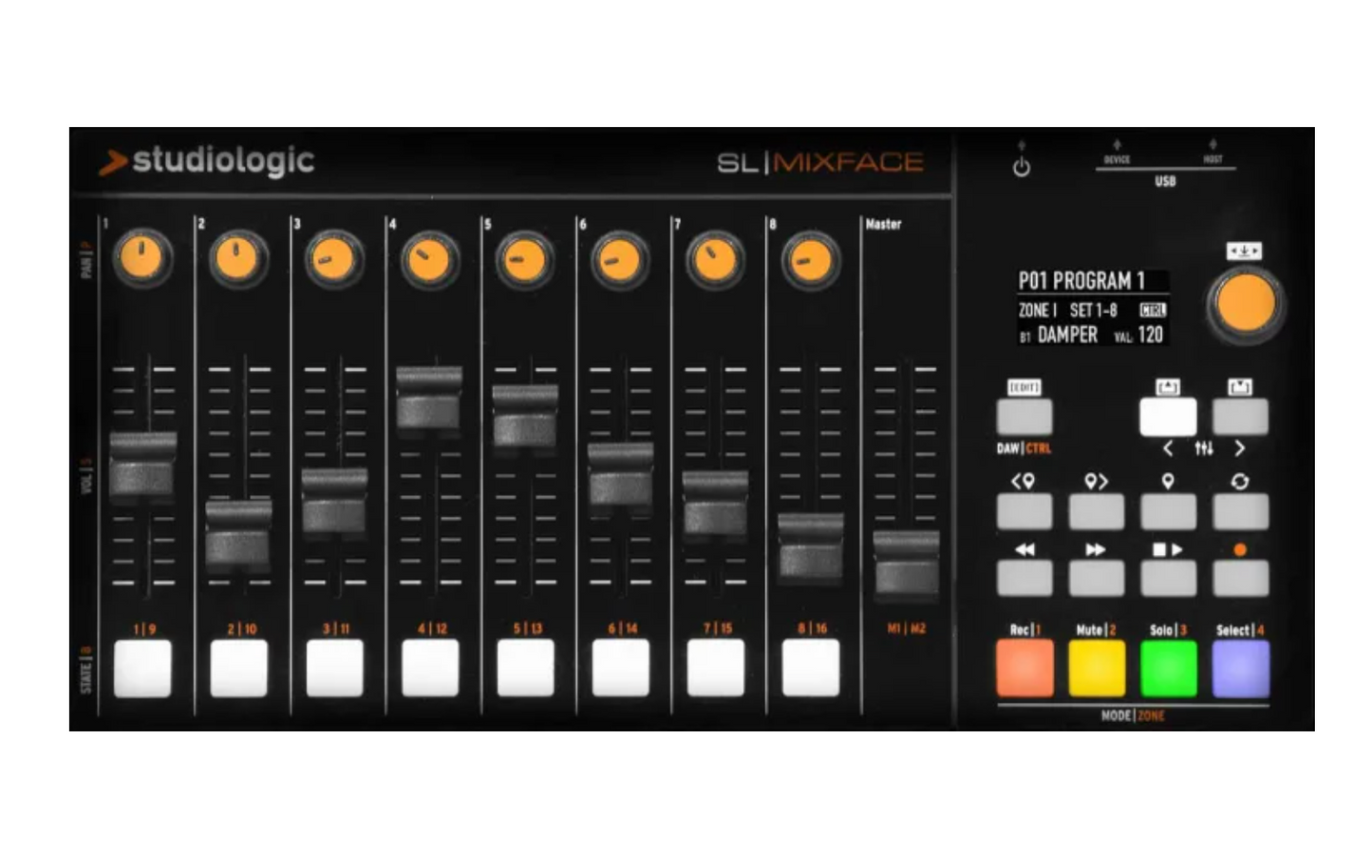 Studiologic SL Mixface Control Surface