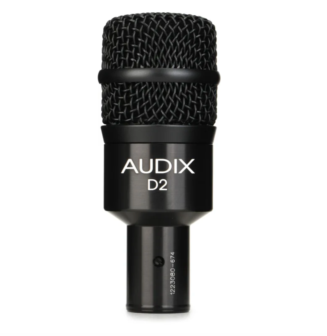 Audix D2 Hypercardioid Dynamic Instrument Microphone