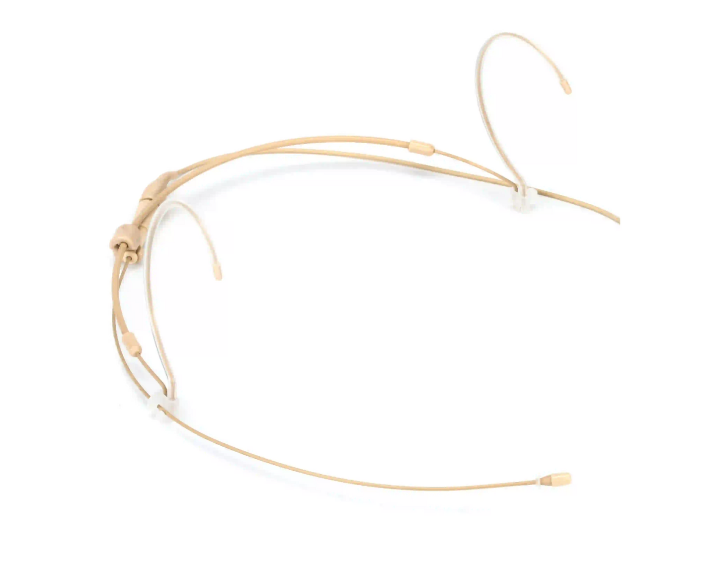 Countryman H6 Omnidirectional Headset Microphone - Standard Sensitivity with TA4F Connector for Shure Wireless - Light Beige