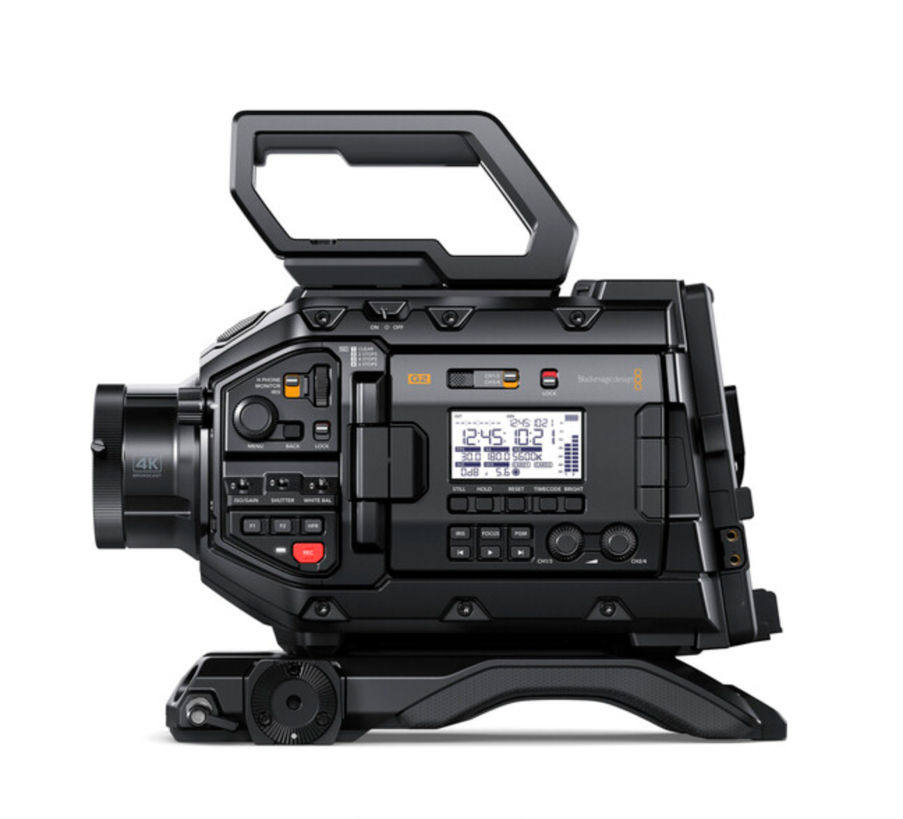 Blackmagic Design URSA Broadcast G2 Camera Kit with Fujinon 2/3" Mount LA16x8BRM-XB1A Lens