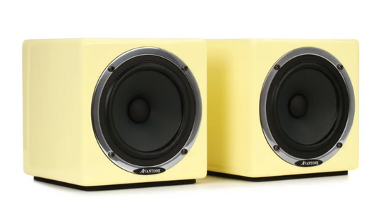 Avantone Pro Active MixCubes 5.25 inch Powered Studio Monitor Pair - Retro Cream