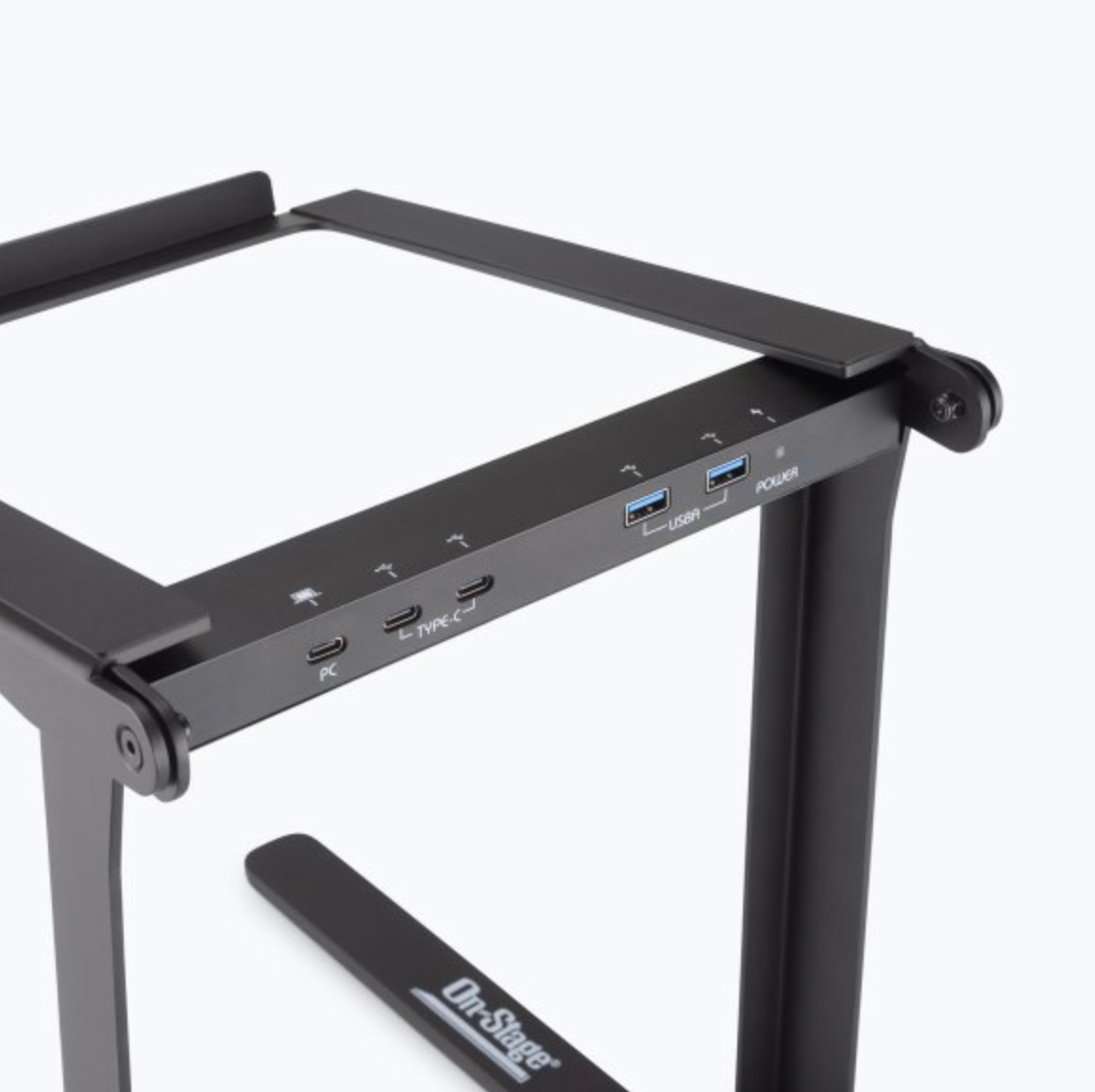 On-Stage Laptop Stand with USB Hub