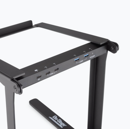 On-Stage Laptop Stand with USB Hub